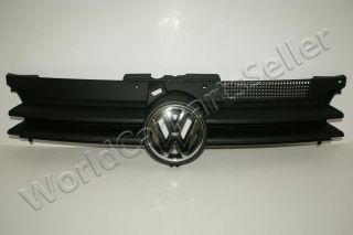 VW Golf IV Mk4 1999 2004 Front Central Grill Grille With Chrome Badge