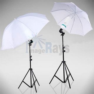 Photograph Video Studio Soft Umbrella Continuous Lighting Light Kit