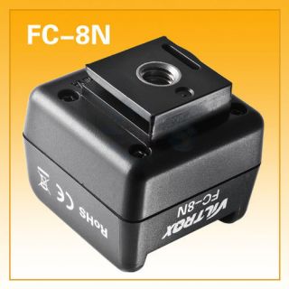 Hot shoe Adapter Remote Wireless Flash Controller for Canon Nikon