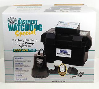 Basement Watchdog BWSP Special 2500 Gallons per hour  USA