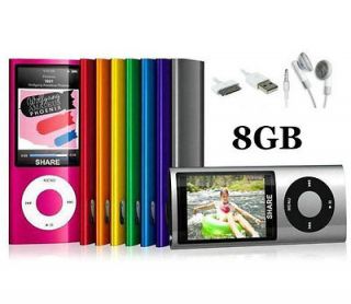 8GB  Mp4 Player with 2.2 LCD Screen FM Radio Camera Movie Player