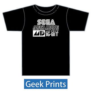 Sega Mega Drive Genesis Japanese Logo Vinyl T shirt
