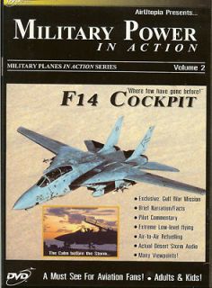 14 F14 Tomcat Desert Storm Cockpit DVD