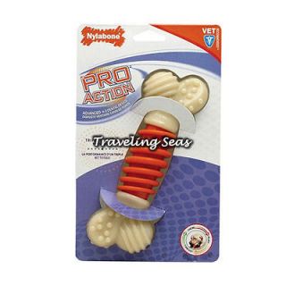 Nylabone Pro Action Dental Dog Chew Toy Medium Gum Cleaning Massage