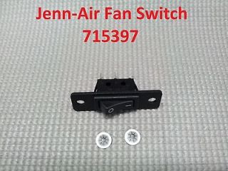 715397 Replacement Jenn Air Fan Switch   2 Wires (Ready to Install)