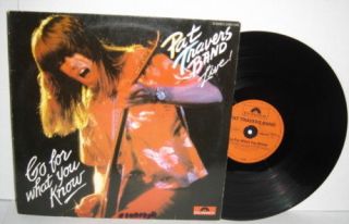 PAT TRAVERS BAND Go For What You Know Live 1979 Germany