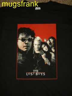 The Lost Boys Vampire Movie Dvd Cover T Shirt Nwt