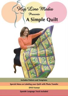 Hip Line Media Sewing A Simple Quilt DVD New