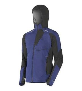 Hardwear Mens SUPER POWER HOODY Fleece Top Orb Blue/Black Size XL