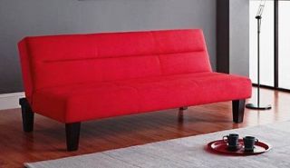 Couch Sofa Bed Lounge Chair Lounger Fold Out Convertible RED NIB NEW