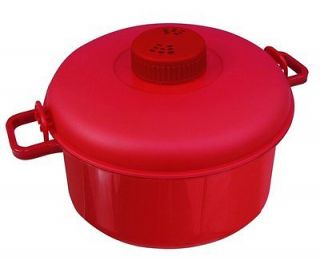 Handy Gourmet Micromaster Red Microwave Pressure Cooker