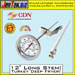 IRL500 CDN 12Long Turkey Deep Fryer/Frying Thermometer