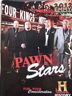 Pawn Stars Corey Rick Old Man and Chumlee EMMY AD new JUST OUT