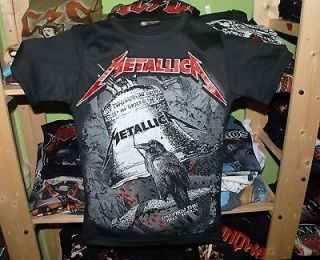 Metallica T shirt Small New  For Whom TheMegadeth Testament Dio