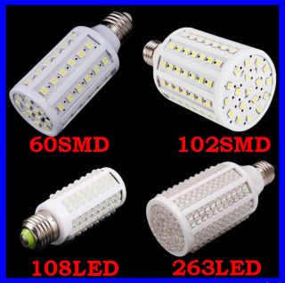 220/110V E27 60/102/108/263 LED Energy Saving Corn Light Bulb Lamp