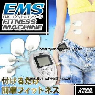 EMS KEEPS MUSCLE TONER FITNESS/SHAPE JAPAN EXERCISE EQUIPMENT/MACH INE