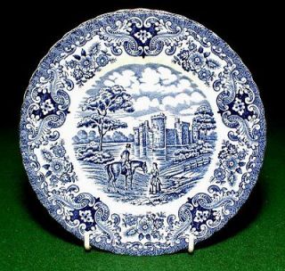 Ironstone British Anchor OLDE COUNTRY CASTLES 2 Plates 7