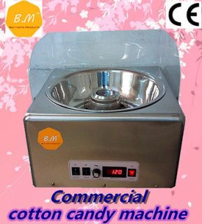 New 1100W Cotton Candy Floss Maker Machine Electric Commercial Party