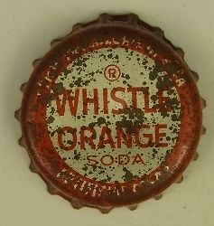 Whistle Orange Soda Cork Soda Bottle Cap Tavern Trove
