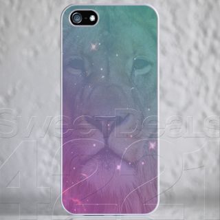 Apple iPhone 5 Galaxy Outer space Cosmos Lion Case Cover Protector