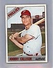 JOHNNY CALLISON Game Used Bat 1966 Phillies PSA DNA