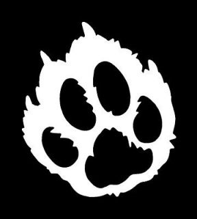 Cougar Paw Vinyl Hunting Decal 4603