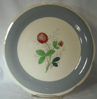 CROWN DUCAL china pattern CRD239 CLOVER Salad or Dessert Plate 8
