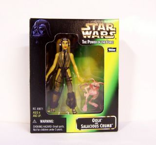 Power of the Force Oola Slave Girl Salacious Crumb Kenner 1998 Figures