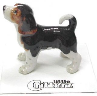 LITTLE CRITTERZ Dog Miniature Figurine Baxter Beagle