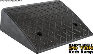 NEW 20 TON PORTABLE RUBBER CURB DOLLY RAMP 5.25 HIGH (DH UP 5)
