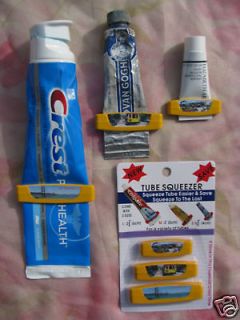 Toothpaste medicine mustard ointment oil acrylic tube dispenser