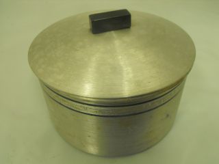 VTG Aluminum Canister Coffee? Tea? Grease? 6 x 3 1/4
