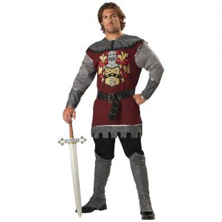 Adult Renaissance Noble Knight Halloween Costume Fancy Dress Up Party