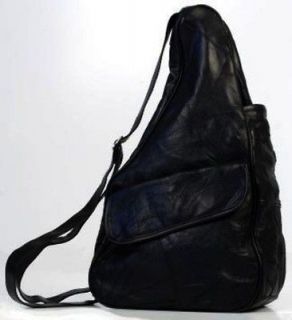 Leather Sling Messenger Bag Shoulder Bag Book Bag New 