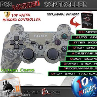PLAYSTATION 3 PS3 MODDED ADJUSTABLE RAPID FIRE CONTROLLER   10 MODE