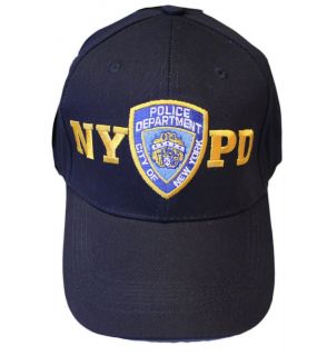 NYPD Boys Baseball Hat New York Police Department Navy One Size Junior