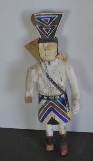 Hopi Kachina Katsina Naasili Be Yei Cottonwood Painted 12 Tall