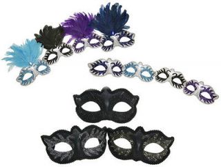 Masquerade Swan Lake FACE EYE MASK Fancy Dress Ball Carnival Mardis