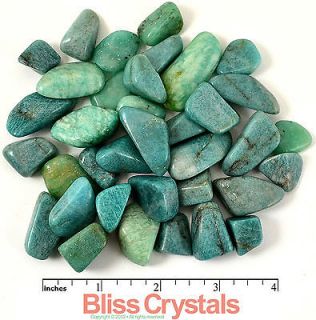 lb ITE TUMBLED STONES Crystal Healing Gemstone Bulk Lot 5/8
