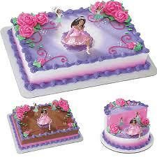 Barbie FAIRIES Cake Topper Decoration Party Princess BALLERINA Cupcake