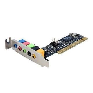 StarTech (PCISOUND5LP) 5 Channel Low Profile PCI Sound Adapter Card