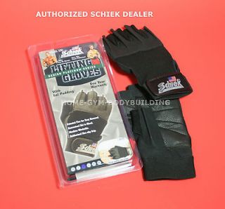 NEW Schiek Gel Padded Glove Model 530 Platinum Series Lifting Gloves