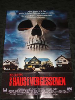 UNDER THE STAIRS HORROR movie poster German Video Release  WES CRAVEN