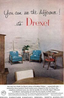 Furniture JOHN VAN KOERT Gentle Curves MID CENTURY MODERN 1956 Ad