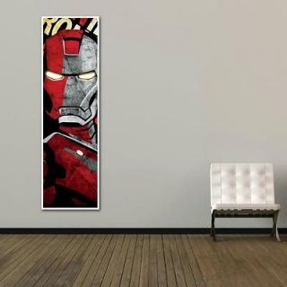 IRON MAN METAL LOOK 12x40 INCHES COLOURFULL TALL POSTER