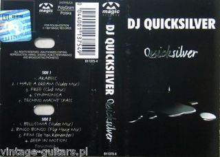 DJ QUICKSILVER   QUICKSILVER Ultra Rare Techno Trance Euro House Debut