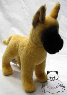 Dane Dog Douglas Cuddle Plush Toy Stuffed Animal Dain Realistic BNWT
