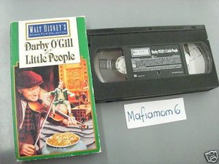 Darby OGill and the Little People VHS Walt Disney HTF