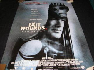 Newly listed EXIT WOUNDS STEVE SEAGAL DMX ISAIAH WASHINGTON ANTHONY