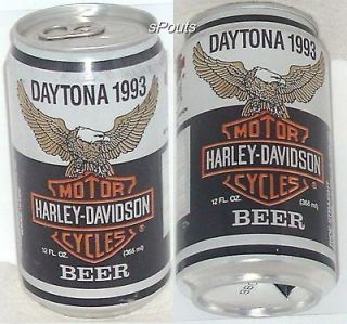 1993 DAYTONA FLORIDA RALLY RIDE HARLEY DAVIDSON BEER CAN CYCLE HUBER